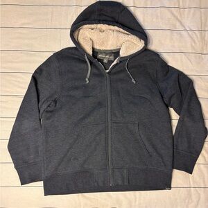 Eddie Bauer Men's Blue Hoodie Jacket